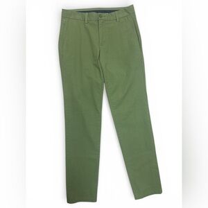Vineyard Vines On-The-Go Pants Men’s 28x32 Green Cypress Performance Chinos